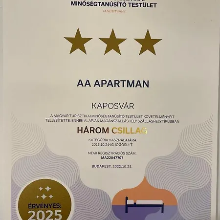 Aa Apartman Apartment Kaposvar Exterior photo